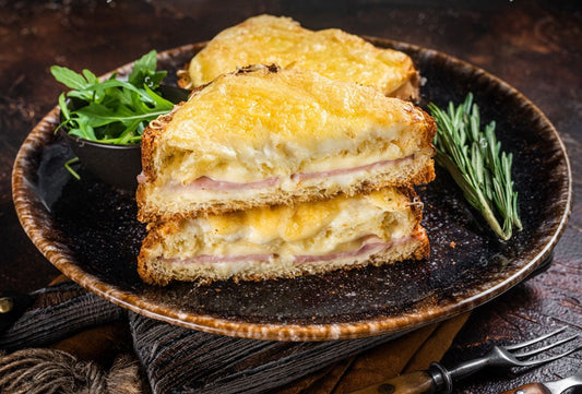 Double Cheese Toastie with Piccalilli