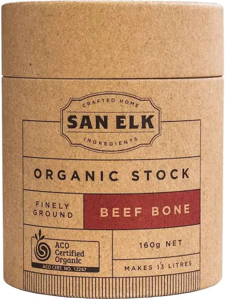 Organic Beef Stock San Elk 160g
