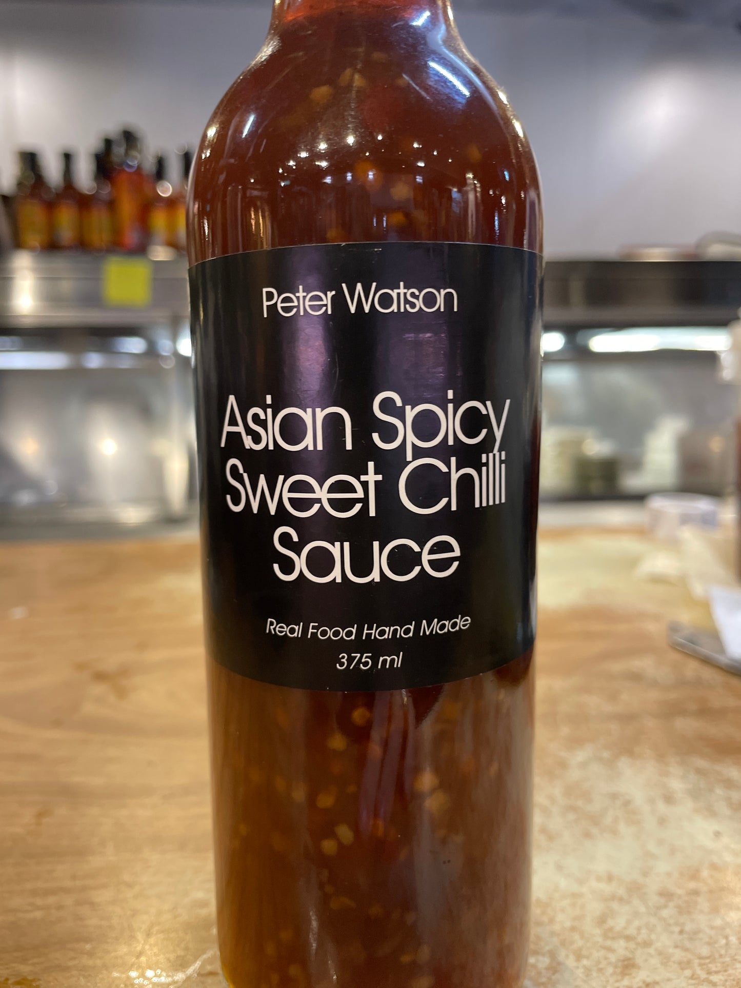 Asian spicy sweet chilli sauce Peter Watson 