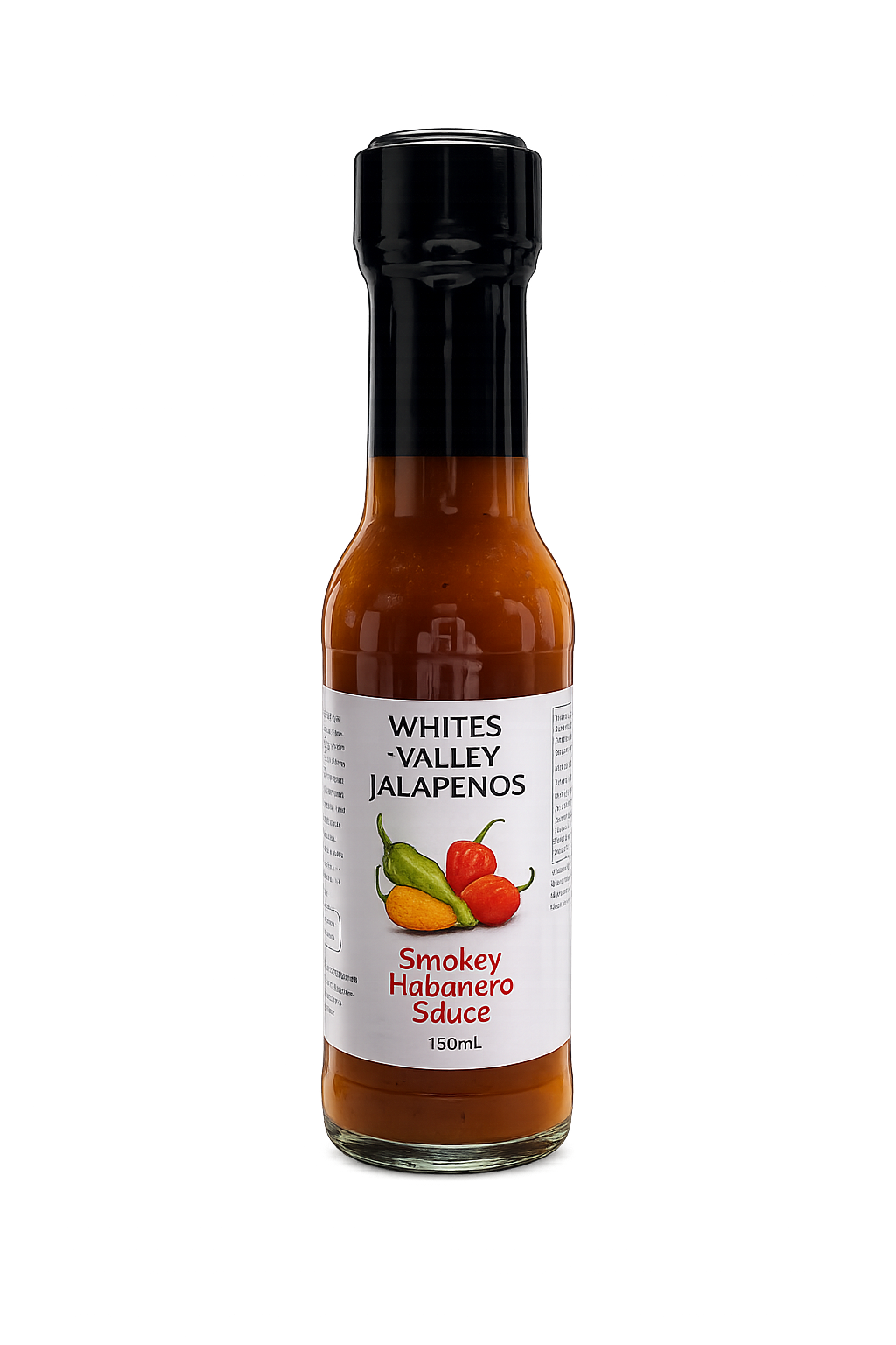 Smokey Habanero Sauce White Valley Jalapenos