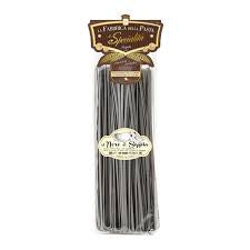 Spaghetti with cuttlefish ink (al Nero Di Seppia) La Fabrica Della Pasta
