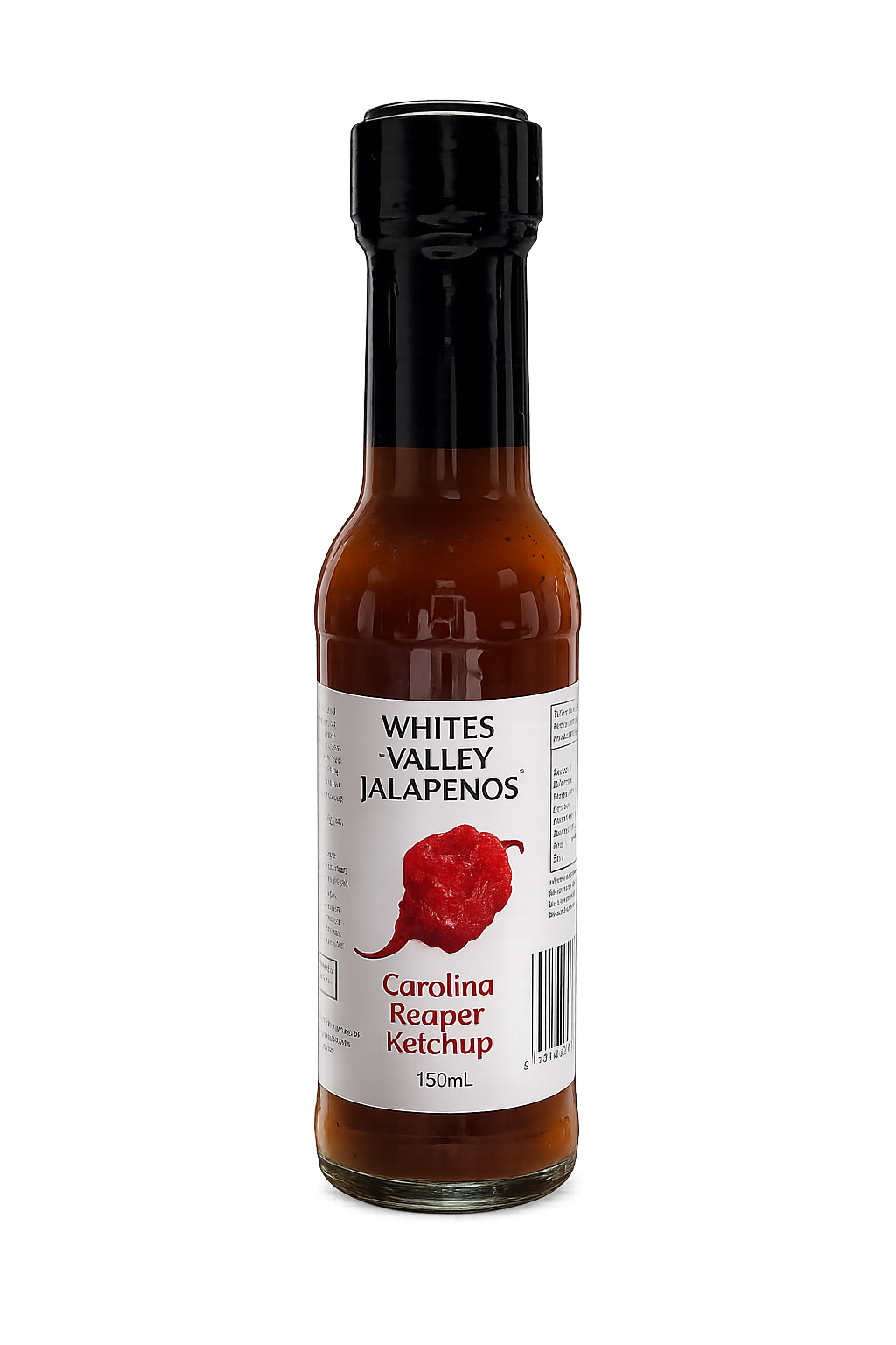 Carolina Reaper Ketchup White Valley Jalapenos