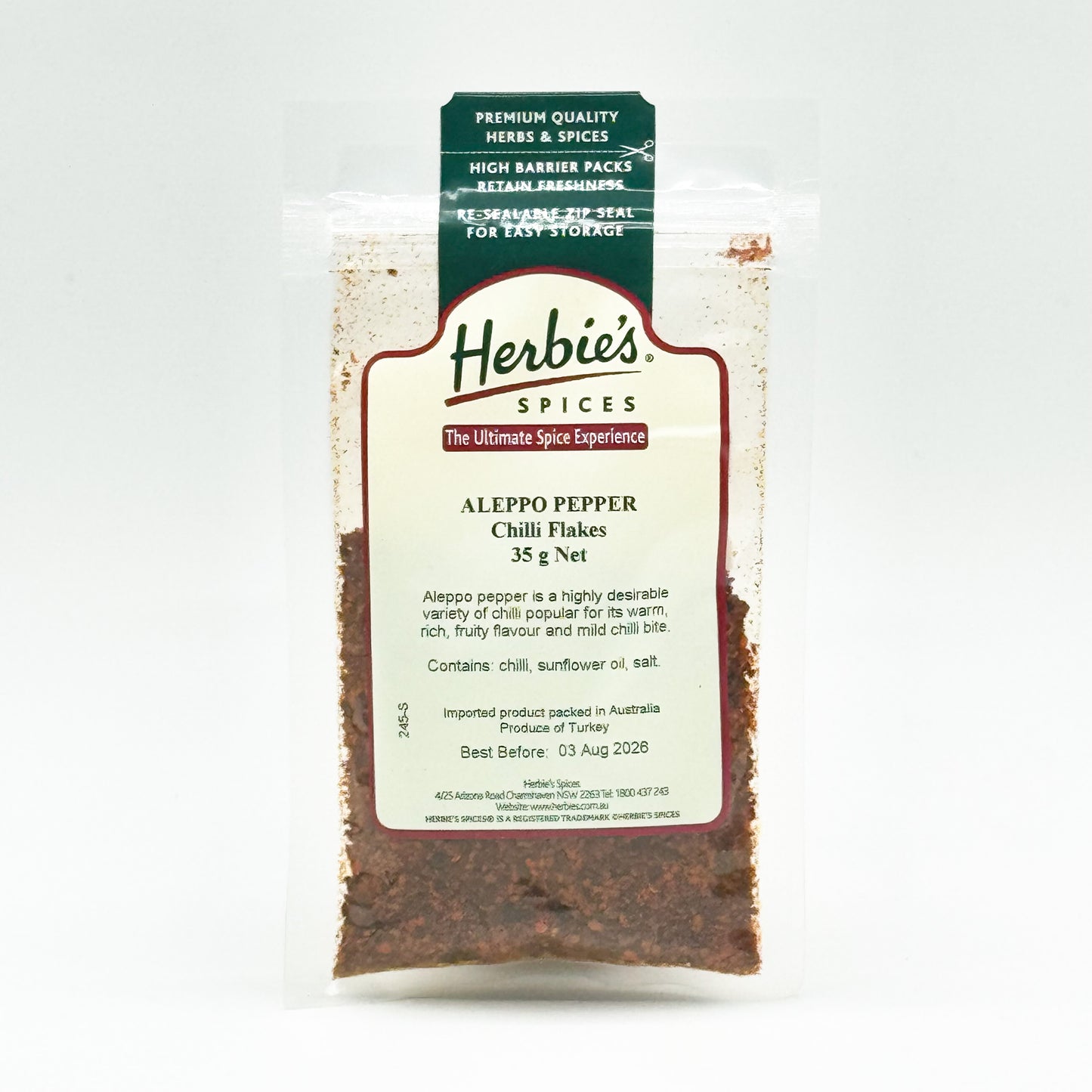 Aleppo Pepper (Turkish Chilli)