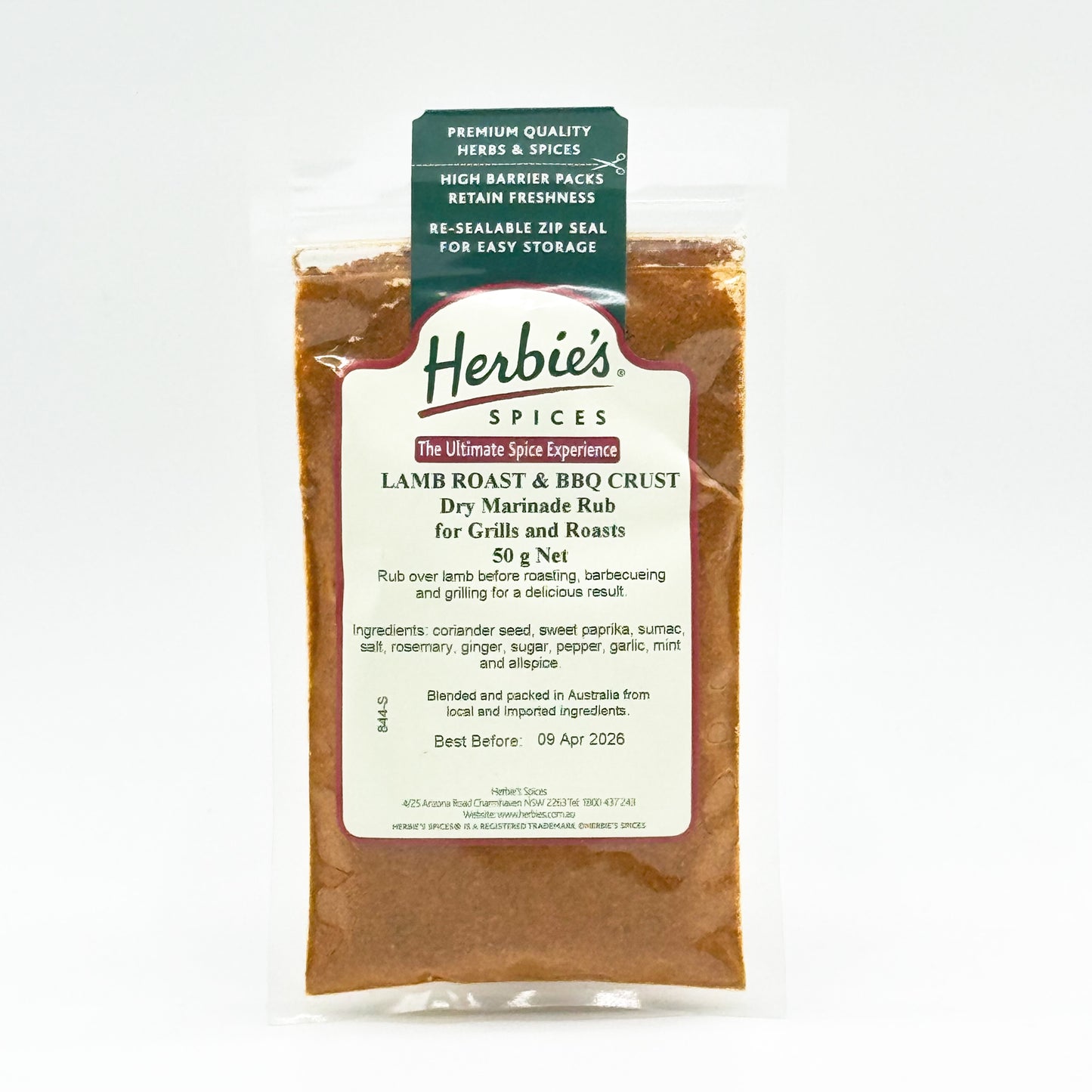 Lamb Roast & BBQ Crust