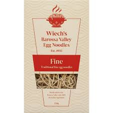 Barossa Valley egg noodles ￼