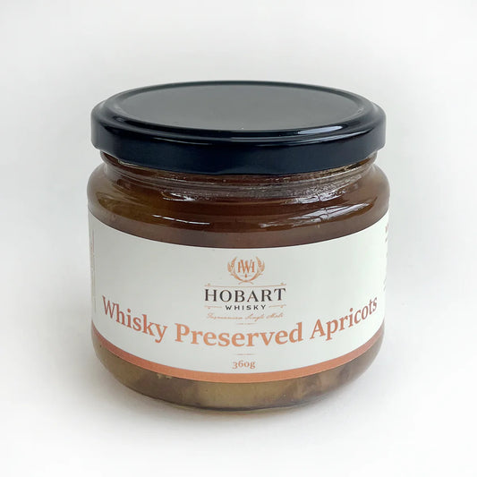 Whisky Preserved Apricots