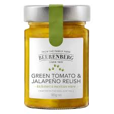 Green Tomato & Jalapeno Relish