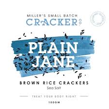 Gluten Free Crackers - Plain Jane Small Batch Cracker Co