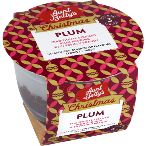 Aunt Betty's Christmas Plum Pudding